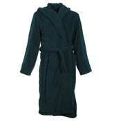 Alpine Lake Hooded Bath Robe