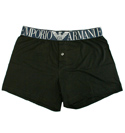 Black Cotton Boxer Briefs