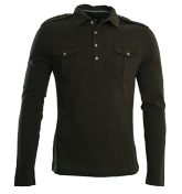 Dark Green Jersey Polo Shirt