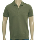 Green Pique Polo Shirt