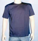 Mens Navy Cotton Round Neck Underwear T-Shirt