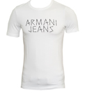 White T-Shirt with AJ Logo