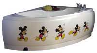 Disney Corner Bath Right Hand with Panel