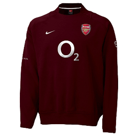 Nike Arsenal L/S Thermal Training top (maroon) 05/06