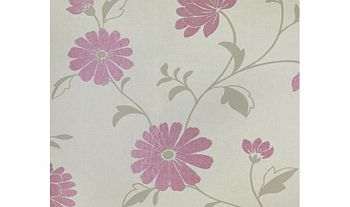 Arthouse Opera Chelsea Textured Wallpaper Pink