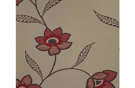 Arthouse Vintage Florentine Vinyl Wallpaper Red