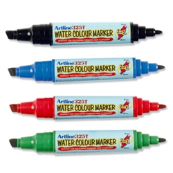 2-in-1 Flowchart Marker Assorted Pack 4