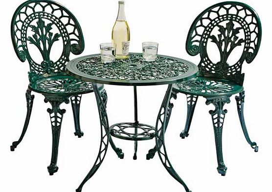 2 Seater Cast Aluminium Patio Furniture Set