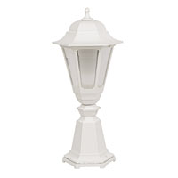 ASD Patio Coach 100W White Lantern Wall Light