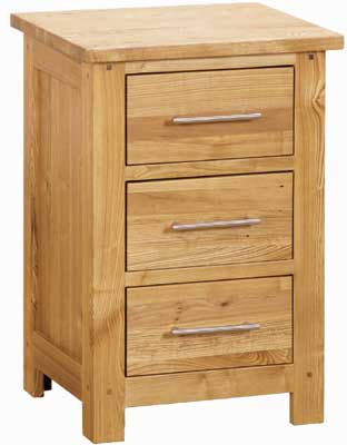 Bedside Cabinet 3 Drawer Cottenham