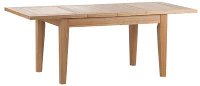 Oblong Dining Table 4ft extending Prestbury