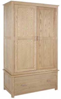 WARDROBE GENTS 1 DRAWER DEVONSHIRE