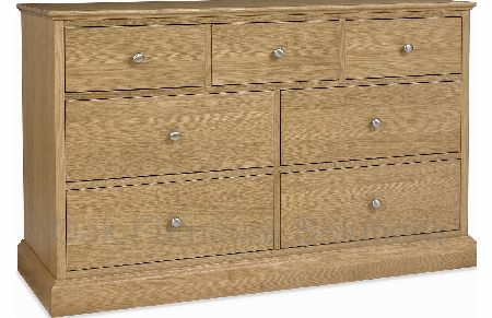 Oak 3+4 Drawer Chest