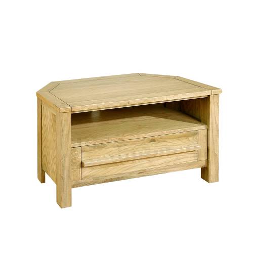 Ashton Oak Corner TV Stand