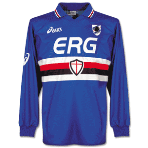 03-04 Sampdoria Home L/S shirt