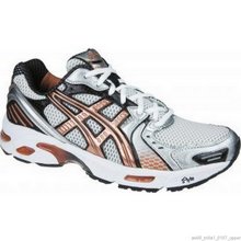Gel-Evolution 4 (2E) Men Running Shoe White/Copper/Black