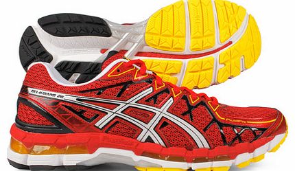 Gel Kayano 20 Running Shoes Red/White/Yellow