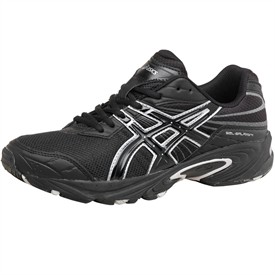 Asics Womens Gel Galaxy Running Shoes Black/Silver