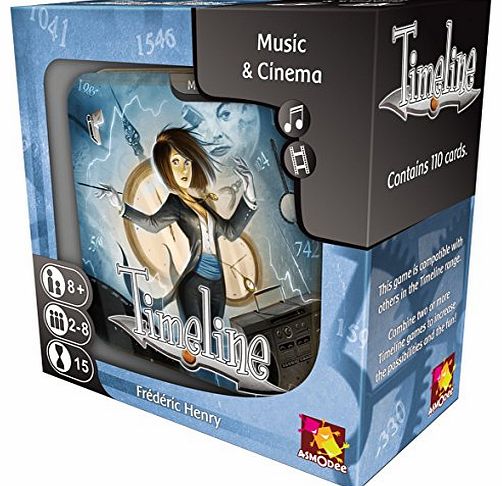 Timeline Music & Cinema Card Game