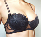 Assia Tulipe Noire full cup bra