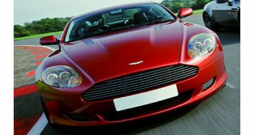 Martin Driving Thrill at Donington Park