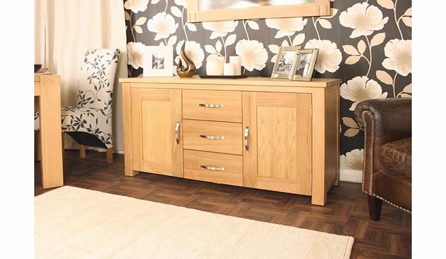 Aston Oak Large Sideboard