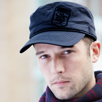 Villa Military Cap - Navy.