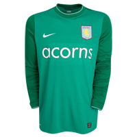 Nike 09-10 Aston Villa GK home - Kids