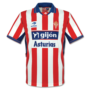 03-04 Sporting Gijon Home shirt