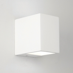 Mosto White Square Bathroom Wall Light