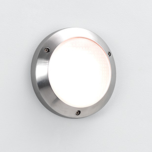 Astro Lighting Toronto Plus 170 Low Energy Outdoor Wall Light In Polished Aluminium