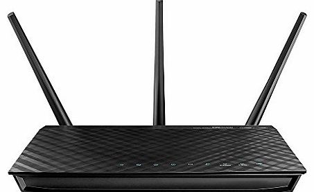  RT-N66U - 900Mbps Dual Band Wireless N Router, Gigabit LAN/WAN, 2x USB, Print FTP UPnP VPN Server, IPv6, 8x SSID, Wireless 3D HD content streaming, 3 Year Warranty