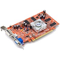 EAX600Pro/TD/128 128MB PCI-E Radeon X600Pro TV-out DVI-out second VGA