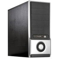 TA-551 Black/silver midi tower 350W ATX