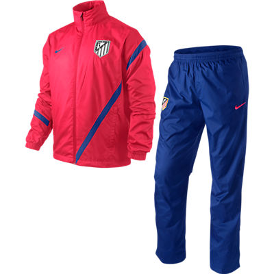 Nike 2011-12 Athletico Madrid Nike Tracksuit (Red) -