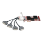 FIREMV 2400 256MB DDR ROHS PCI-E QUAD DVI VGA