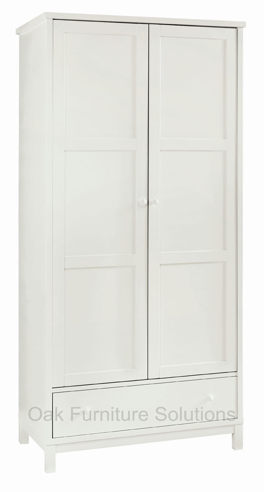 White Double Wardrobe