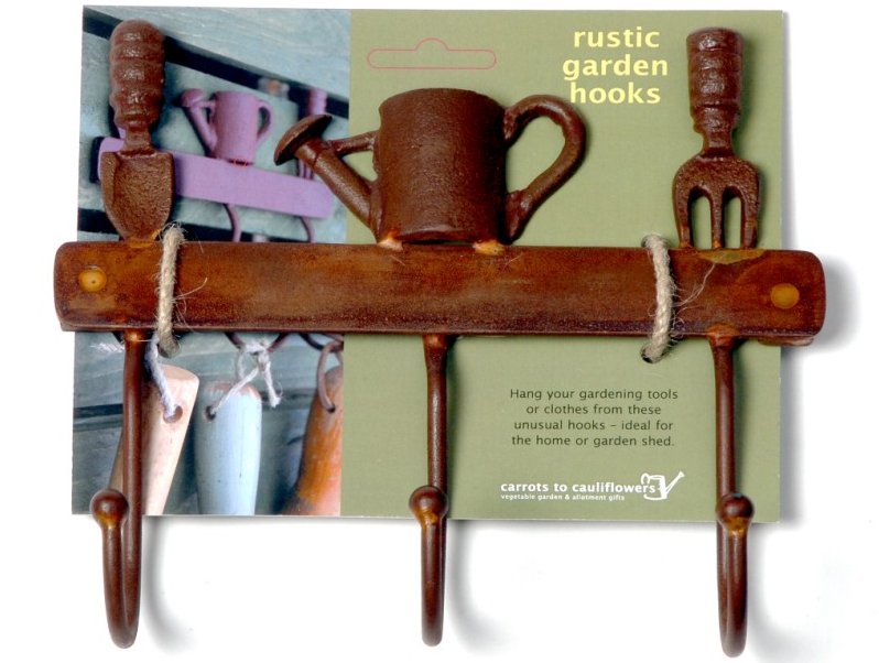 Rustic Garden Hooks