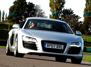 R8 and Lamborghini Gallardo Thrill