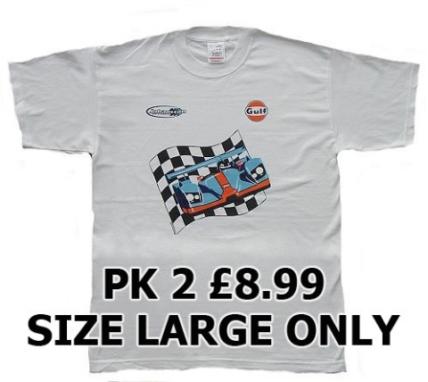 Team Gulf Johansson T-Shirt Pack of 2