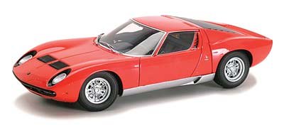 Lamborghini Miura SV (1:18 scale in Red)