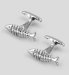 Autograph Fish Bone Cufflinks