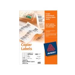 Avery 1 per Sheet Copier Labels (210 x 297mm)