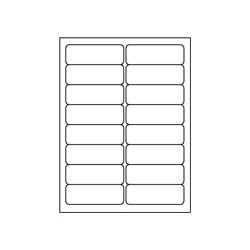 Avery 16 Per Sheet Clear Laser Labels (47 x 63mm)