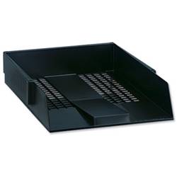 Black Systemtray 44 Filing Tray