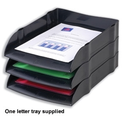 Desktop Range Letter Tray Stackable