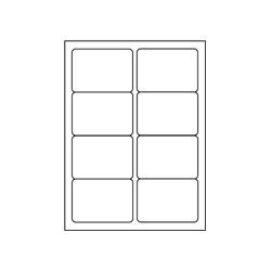 Avery Inkjet Parcel Labels 68 x 99 mm 8 Labels