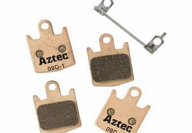 Sintered disc brake pads for Hope M4 / E4