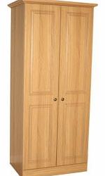 Oak Effect 2 Door Wardrobe ROBW1055C