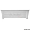 Bianca White Rectangular Planter